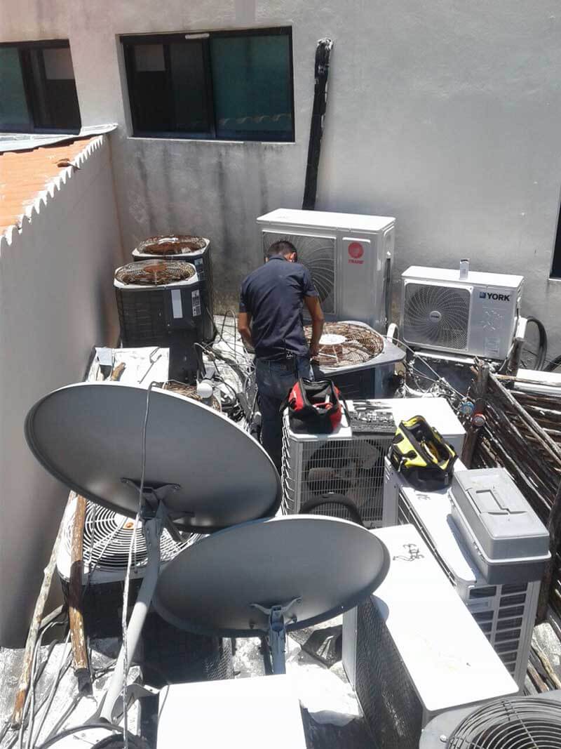 recarga de gas de aire acondicionado playa del carmen 2